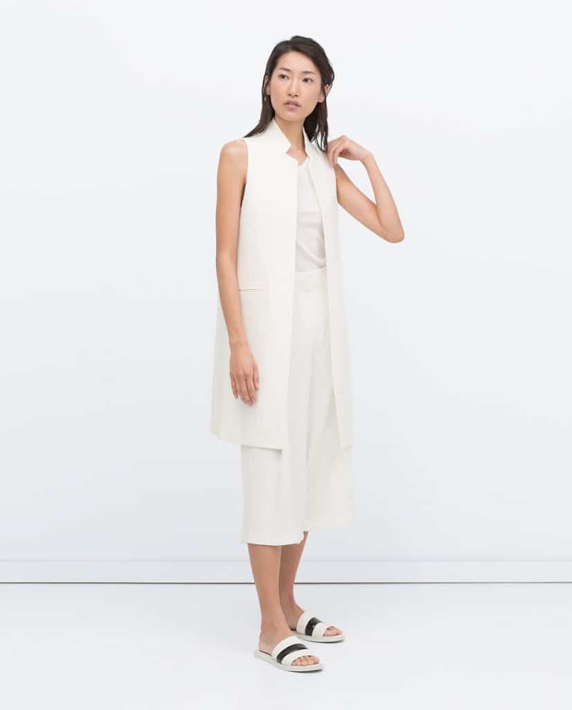 Long Sleeveless Jacket