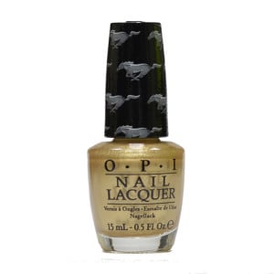 Gold nail Polish