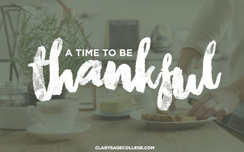 A time to be thankful