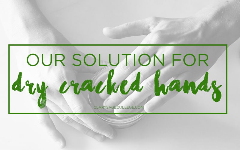 Our solutions for dry cracked hands