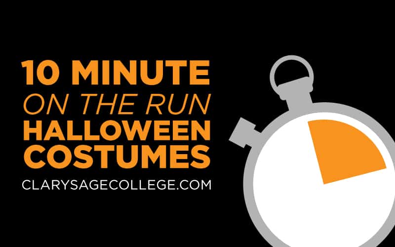 10 minute halloween costumes