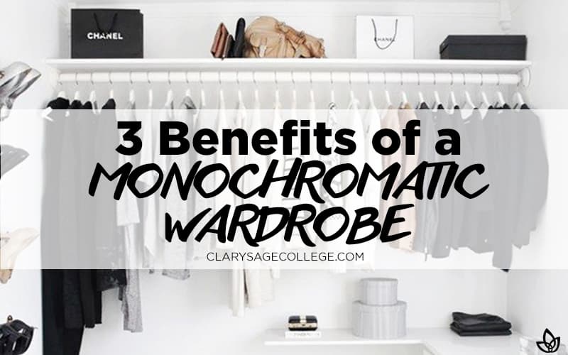 3 Benefits of a Monochromatic Wardrobe