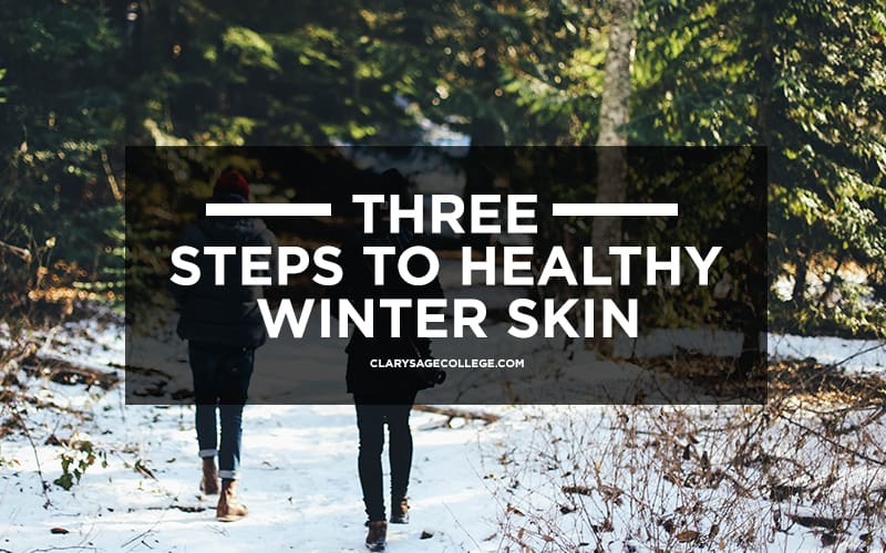 Three steps to healthy winter skin