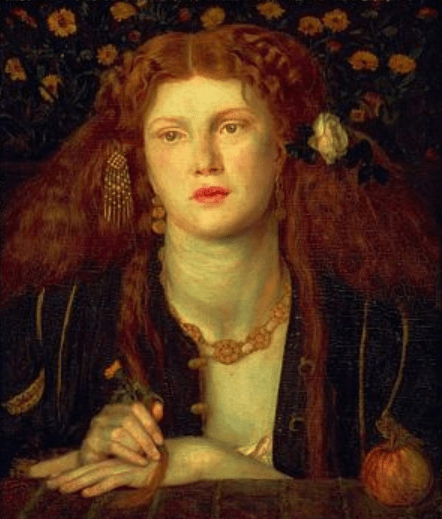 Bocca Baciata Dante Gabriel Rossetti 1859